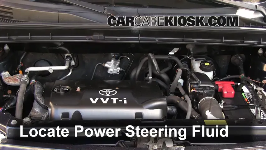 2006 Scion xB 1.5L 4 Cyl. Power Steering Fluid Check Fluid Level